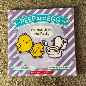 Peep and egg 🥚 toilet training book